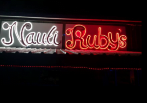 Nauti ruby sign